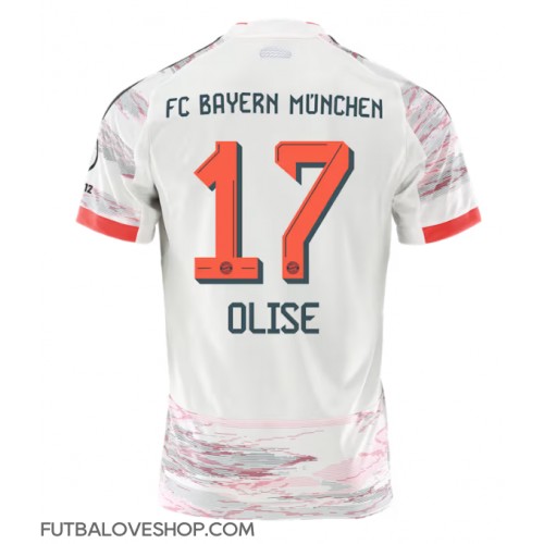 Dres Bayern Munich Michael Olise #17 Preč 2025-26 Krátky Rukáv